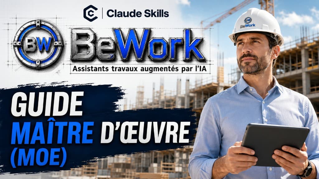 BeWork guide maître d’œuvre MOE BTP, assistant travaux augmenté par l’IA sur chantier