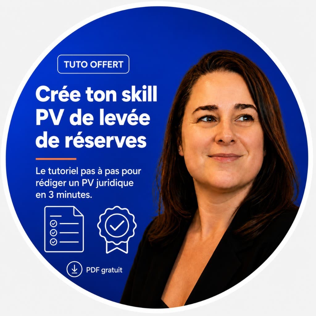 Tuto : créer un skill Claude « PV de levée de réserves » pour le BTP