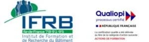 Logo IFRB — Institut de Formation Régional du Bâtiment Yvelines, Essonne, Val-d'Oise