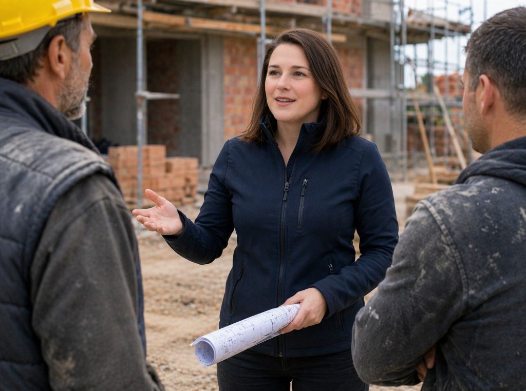 Échange sur chantier BTP — coordination et documents sensibles, bonnes pratiques IA